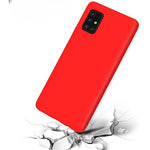 Husa de protectie Flippy compatibila cu Samsung Galaxy S21 5G Matte Tpu Rosu