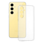 Husa de Protectie, Flippy, Compatibila cu Samsung Galaxy S24 FE 5G, TPU, Transparent