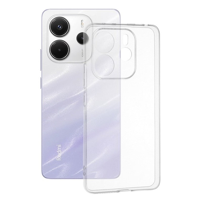 Husă de Protecție, Flippy, Compatibilă cu Xiaomi Redmi Note 12 5G, TPU, Transparent