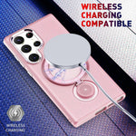 Husa de protectie Flippy, cu incarcare Wireless, Tehnologie Magsafe, TPU, Inel magnetic rotativ cu functie de suport,