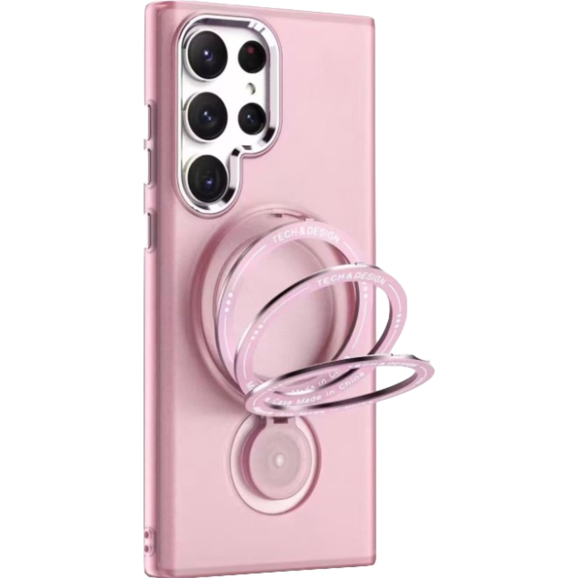 Husa de protectie Flippy, cu incarcare Wireless, Tehnologie Magsafe, TPU, Inel magnetic rotativ cu functie de suport,