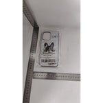 Husa de Protectie, Flippy, Husa de Protectie pentru iPhone 15 Pro Max, din TPU, Imprimeu Bulldog SOME, Alb