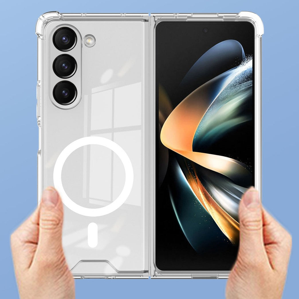 Husa pentru Samsung Galaxy Z FOLD6, Flippy, Husa de Protectie cu Anti-Shock, Tehnologie MagSafe Magnetic, Design Ultra