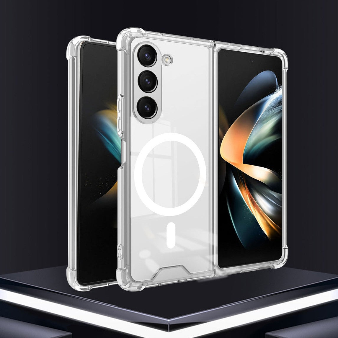 Husa pentru Samsung Galaxy Z FOLD6, Flippy, Husa de Protectie cu Anti-Shock, Tehnologie MagSafe Magnetic, Design Ultra