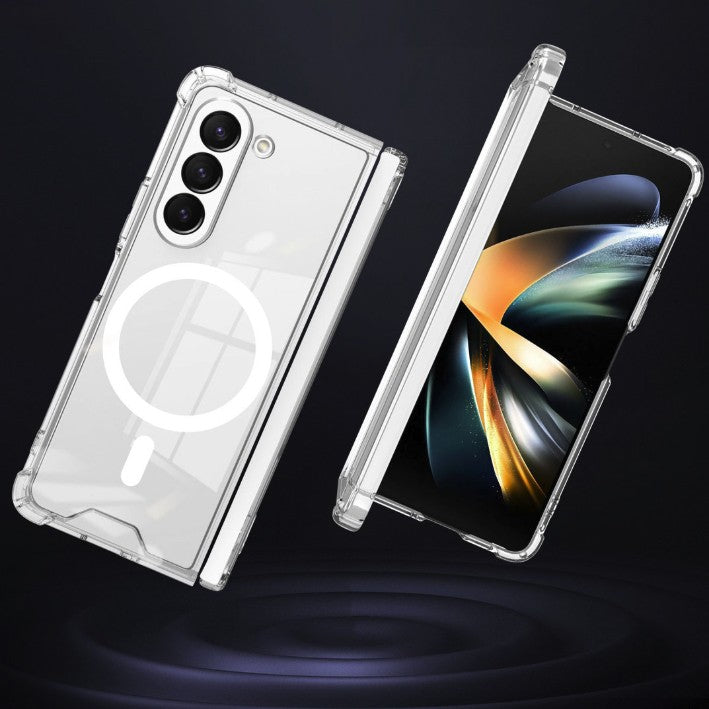 Husa pentru Samsung Galaxy Z FOLD6, Flippy, Husa de Protectie cu Anti-Shock, Tehnologie MagSafe Magnetic, Design Ultra