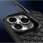 Husa de Protectie TPU, Flippy, pentru Apple iPhone 15, 3D Cube, cu Inel, Protectie Camera, Antisoc, Antizgariere,