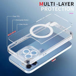Husa de Protectie TPU, Flippy, pentru Apple iPhone 16, MagSafe, Antisoc, Rezistenta la Impact, Protectie Camera,