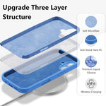Husa de Protectie, Flippy, pentru iPhone 16 Plus, Liquid Silicone, cu Microfibra pe Interior, Protectie Antisoc,