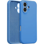 Husa de Protectie, Flippy, pentru iPhone 16 Plus, Liquid Silicone, cu Microfibra pe Interior, Protectie Antisoc,