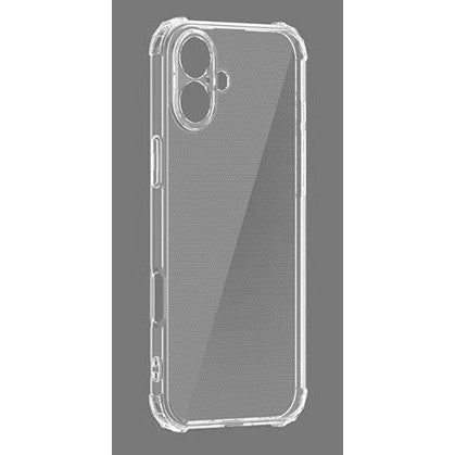 Husa de Protectie, Flippy, pentru Apple iPhone 16 Plus, TPU Protect Plus, cu Dust Plug, Transparent