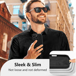 Husa de Protectie, Flippy, pentru iPhone 16 Pro, Liquid Silicone, cu Microfibra pe Interior, Protectie Antisoc,