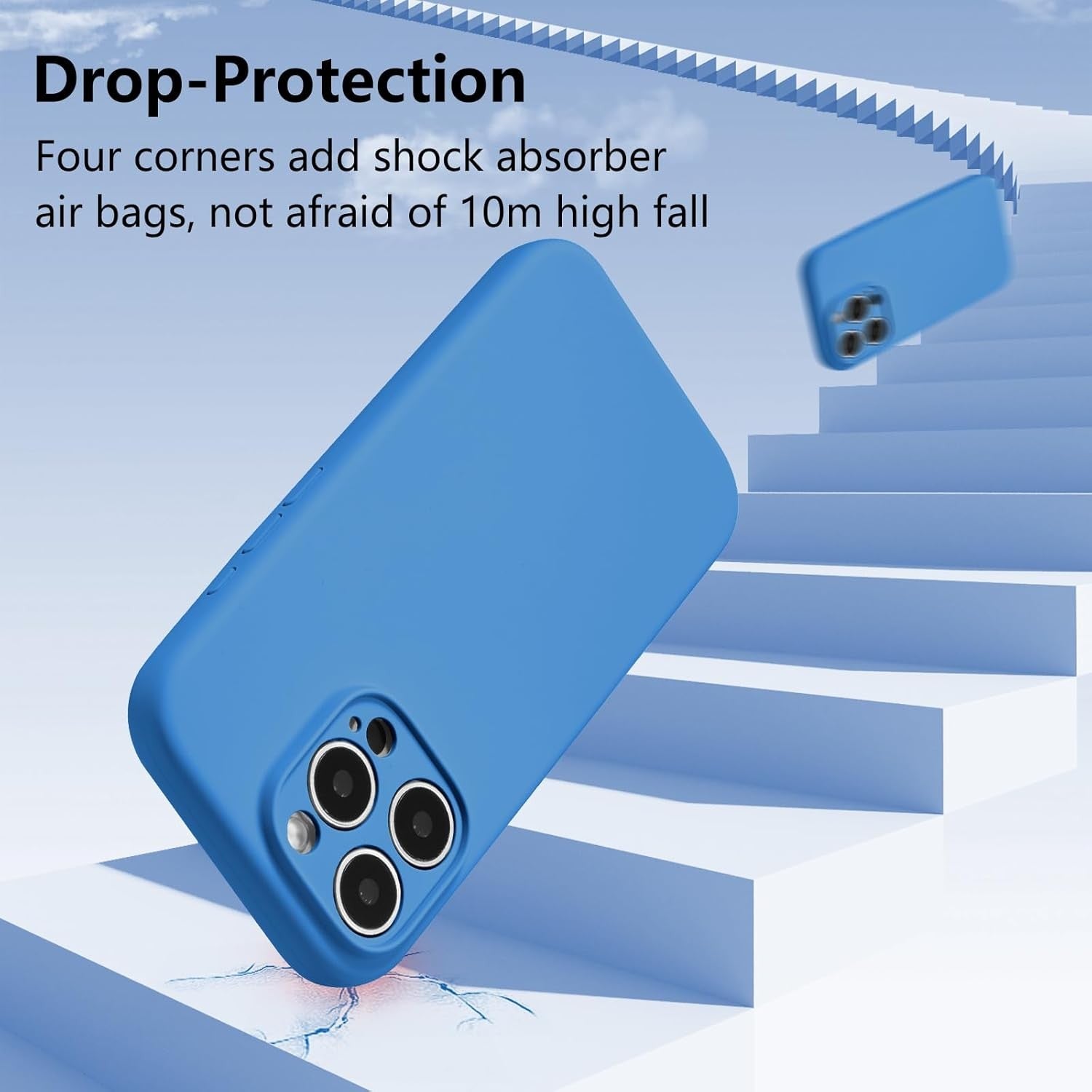 Husa de Protectie, Flippy, pentru iPhone 16 Pro Max, Liquid Silicone, cu Microfibra pe Interior, Protectie Antisoc,
