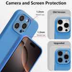 Husa de Protectie, Flippy, pentru iPhone 16 Pro Max, Liquid Silicone, cu Microfibra pe Interior, Protectie Antisoc,