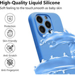 Husa de Protectie, Flippy, pentru iPhone 16 Pro Max, Liquid Silicone, cu Microfibra pe Interior, Protectie Antisoc,