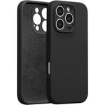 Husa de Protectie, Flippy, pentru iPhone 16 Pro Max, Liquid Silicone, cu Microfibra pe Interior, Protectie Antisoc,