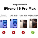 Husa de Protectie, Flippy, pentru Apple iPhone 16 Pro Max, TPU, Antisoc, Rezistenta la Impact, Protectie Camera,
