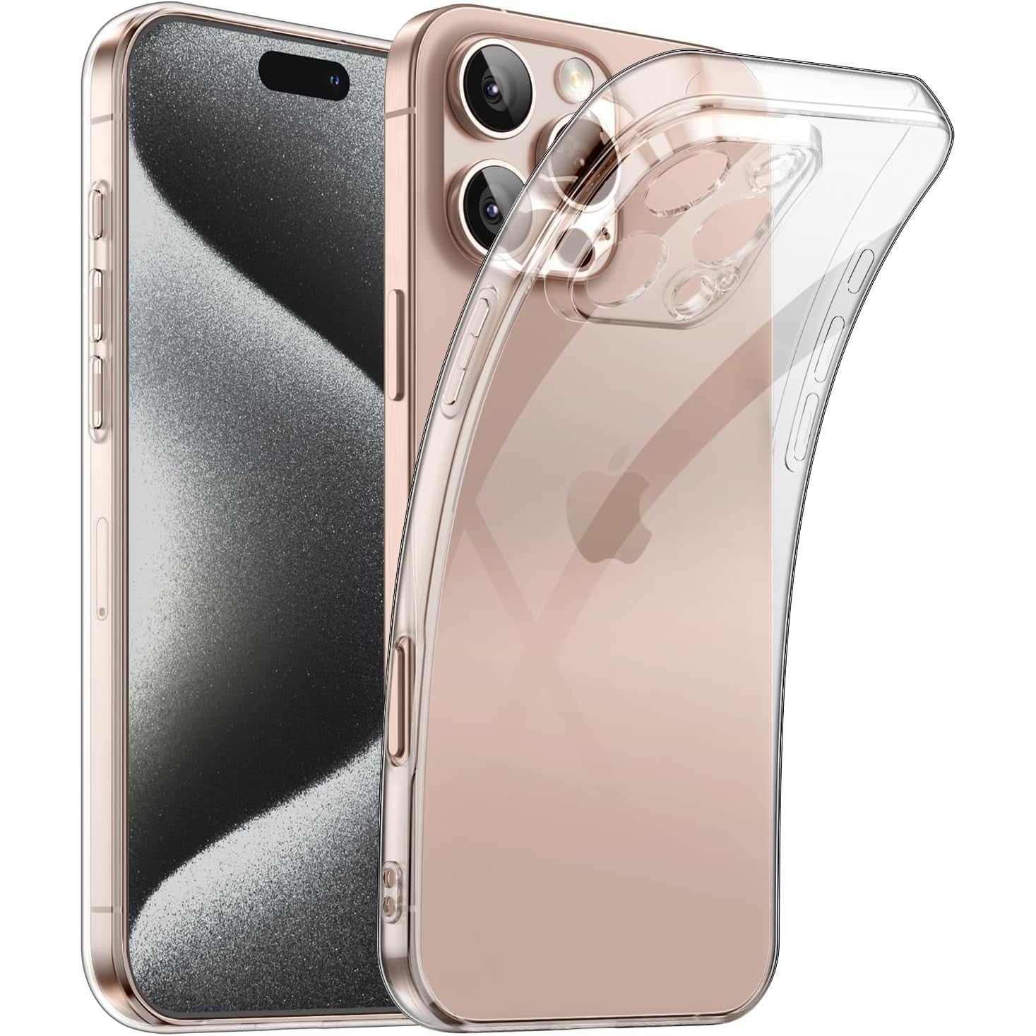 Husa de Protectie, Flippy, pentru Apple iPhone 16 Pro Max, TPU, Antisoc, Rezistenta la Impact, Protectie Camera,