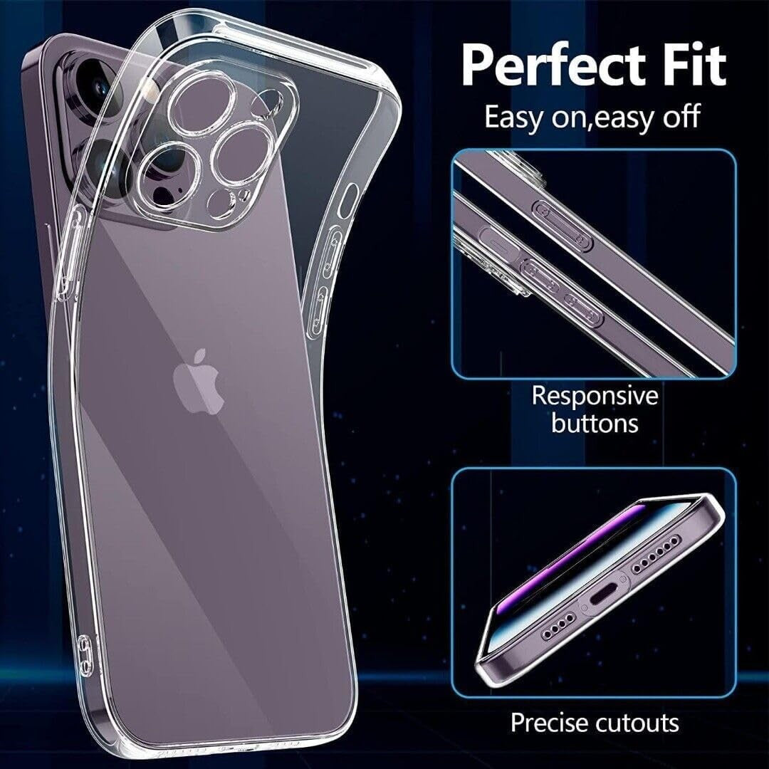 Husa de Protectie, Flippy, pentru Apple iPhone 16 Pro Max, TPU, Antisoc, Rezistenta la Impact, Protectie Camera,