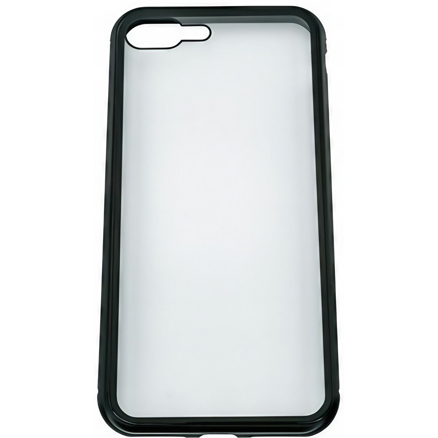 Husa de Protectie, Flippy, pentru Apple iPhone 7 Plus, Magnetic 360, Metal, Negru