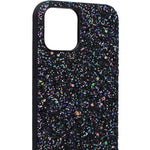 Husa de Protectie, Flippy, pentru Apple iPhone SE 2020, Sclipici, TPU, Negru