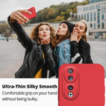 Husa de Protectie, Flippy, pentru Honor 90, Liquid Silicone, cu Microfibra pe Interior, Protectie Antisoc, Compatibil