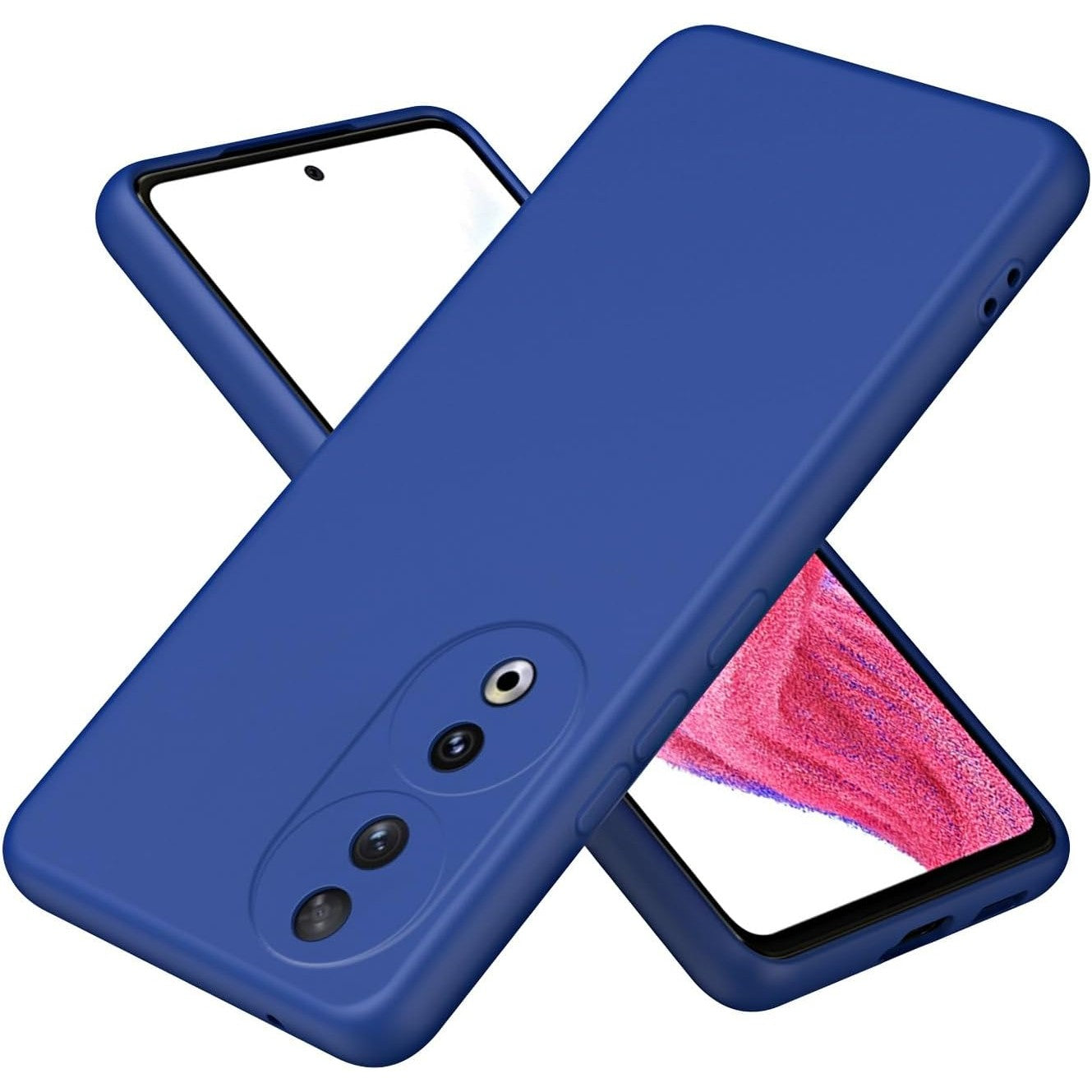 Husa de Protectie, Flippy, pentru Honor 90, Liquid Silicone, cu Microfibra pe Interior, Protectie Antisoc, Compatibil