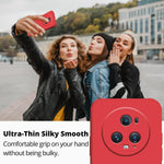 Husa de Protectie, Flippy, pentru Honor Magic 5 Pro, Liquid Silicone, cu Microfibra pe Interior, Protectie Antisoc,