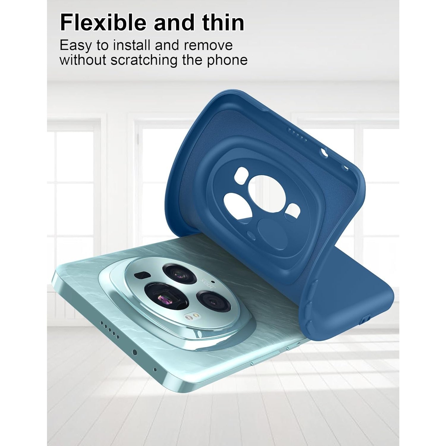 Husa de Protectie, Flippy, pentru Honor Magic 5 Pro, Liquid Silicone, cu Microfibra pe Interior, Protectie Antisoc,