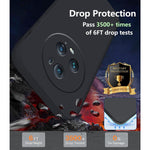Husa de Protectie, Flippy, pentru Honor Magic 5 Pro, Liquid Silicone, cu Microfibra pe Interior, Protectie Antisoc,