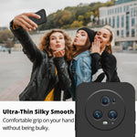 Husa de Protectie, Flippy, pentru Honor Magic 5 Pro, Liquid Silicone, cu Microfibra pe Interior, Protectie Antisoc,