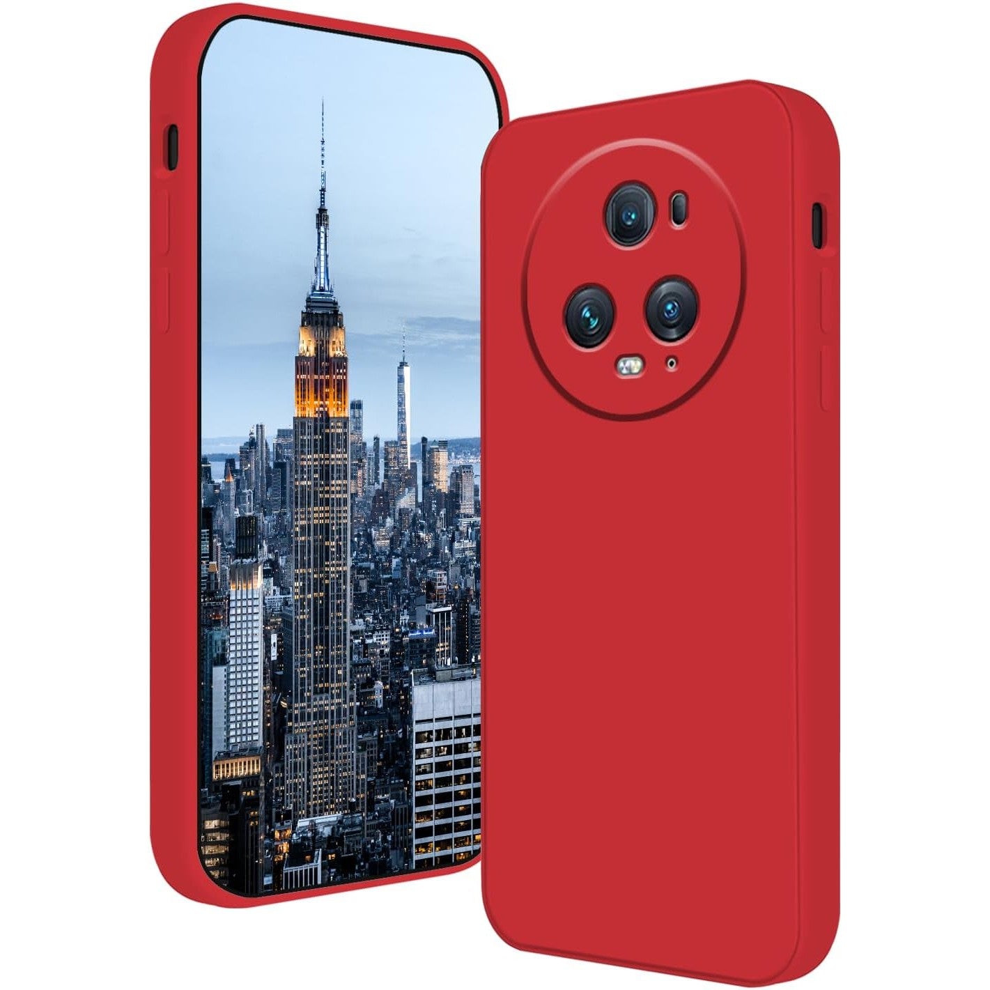 Husa de Protectie, Flippy, pentru Honor Magic 5 Pro, Liquid Silicone, cu Microfibra pe Interior, Protectie Antisoc,