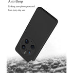 Husa de Protectie, Flippy, pentru Huawei Mate 50 Pro, Liquid Silicone, cu Microfibra pe Interior, Protectie Antisoc,