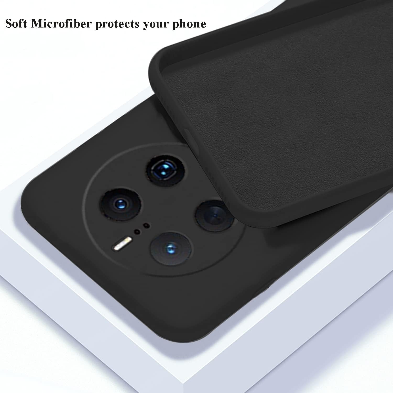 Husa de Protectie, Flippy, pentru Huawei Mate 50 Pro, Liquid Silicone, cu Microfibra pe Interior, Protectie Antisoc,