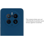 Husa de Protectie, Flippy, pentru Huawei Mate 50 Pro, Liquid Silicone, cu Microfibra pe Interior, Protectie Antisoc,