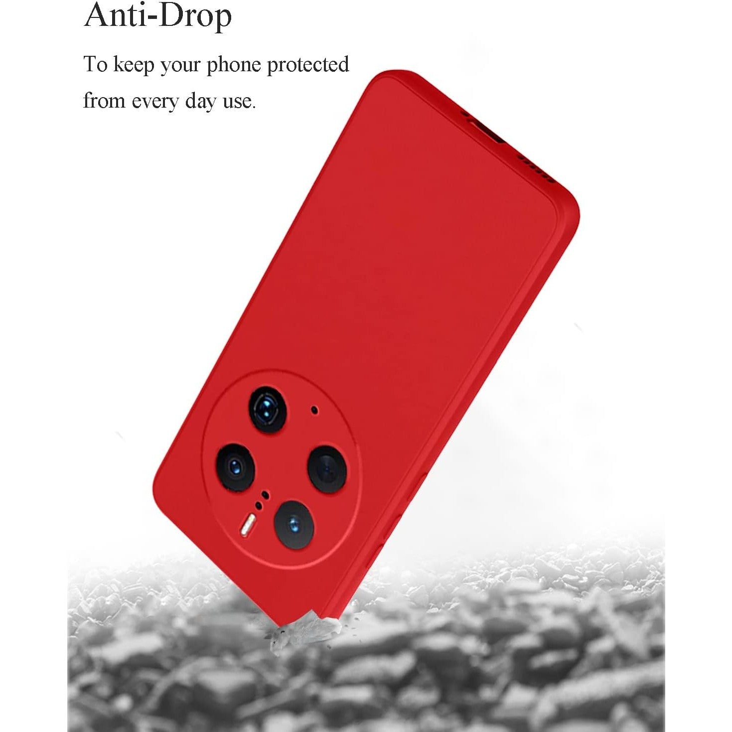 Husa de Protectie, Flippy, pentru Huawei Mate 50 Pro, Liquid Silicone, cu Microfibra pe Interior, Protectie Antisoc,