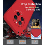 Husa de Protectie, Flippy, pentru Huawei Mate 50 Pro, Liquid Silicone, cu Microfibra pe Interior, Protectie Antisoc,