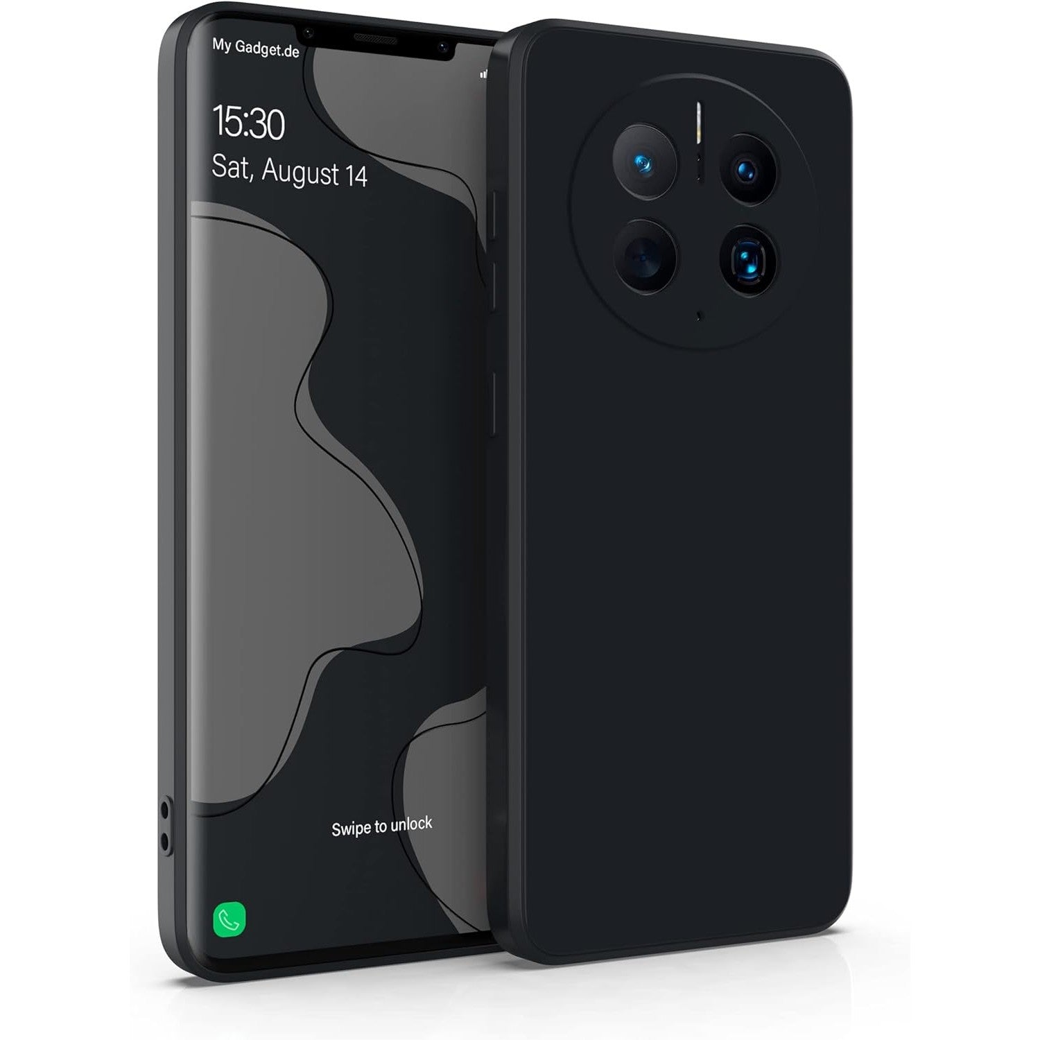 Husa de Protectie, Flippy, pentru Huawei Mate 50 Pro, Liquid Silicone, cu Microfibra pe Interior, Protectie Antisoc,