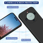 Husa de Protectie, Flippy, pentru Huawei Mate 60 Pro, Liquid Silicone, cu Microfibra pe Interior, Protectie Antisoc,