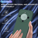 Husa de Protectie, Flippy, pentru Huawei Mate 60 Pro, Liquid Silicone, cu Microfibra pe Interior, Protectie Antisoc,