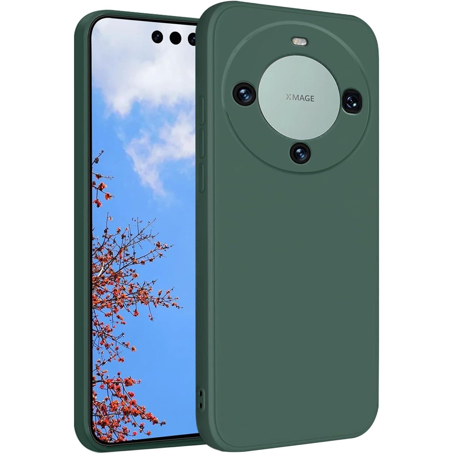 Husa de Protectie, Flippy, pentru Huawei Mate 60 Pro, Liquid Silicone, cu Microfibra pe Interior, Protectie Antisoc,