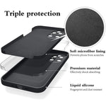 Husa de Protectie, Flippy, pentru Huawei P50 Pro, Liquid Silicone, cu Microfibra pe Interior, Protectie Antisoc,