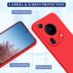 Husa de Protectie, Flippy, pentru Huawei Pura 70, Liquid Silicone, cu Microfibra pe Interior, Protectie Antisoc,