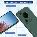 Husa de Protectie, Flippy, pentru Huawei Pura 70 Pro, Liquid Silicone, cu Microfibra pe Interior, Protectie Antisoc,
