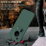 Husa de Protectie, Flippy, pentru Huawei Pura 70 Pro, Liquid Silicone, cu Microfibra pe Interior, Protectie Antisoc,