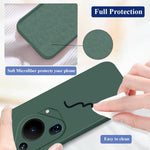 Husa de Protectie, Flippy, pentru Huawei Pura 70 Pro, Liquid Silicone, cu Microfibra pe Interior, Protectie Antisoc,