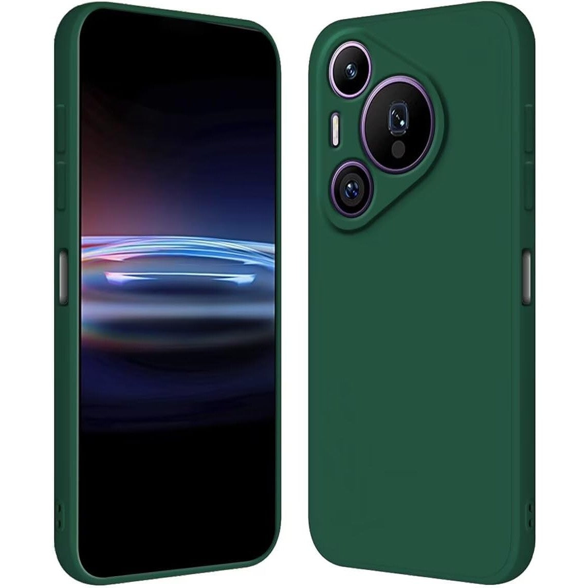 Husa de Protectie, Flippy, pentru Huawei Pura 70 Pro, Liquid Silicone, cu Microfibra pe Interior, Protectie Antisoc,