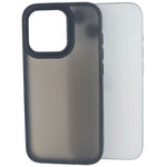 Husa de Protectie, Flippy, pentru iPhone 15 Pro, Satin Matte, din PC, Negru