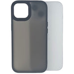 Husa de Protectie, Flippy, pentru iPhone 15, Satin Matte, din PC, Negru