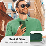 Husa de Protectie, Flippy, pentru iPhone 16 Plus, Liquid Silicone, cu Microfibra pe Interior, Protectie Antisoc,