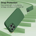 Husa de Protectie, Flippy, pentru iPhone 16 Pro, Liquid Silicone, cu Microfibra pe Interior, Protectie Antisoc,